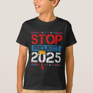 T-shirt Projet 2025 Projet de Trump Anti-Trump 1