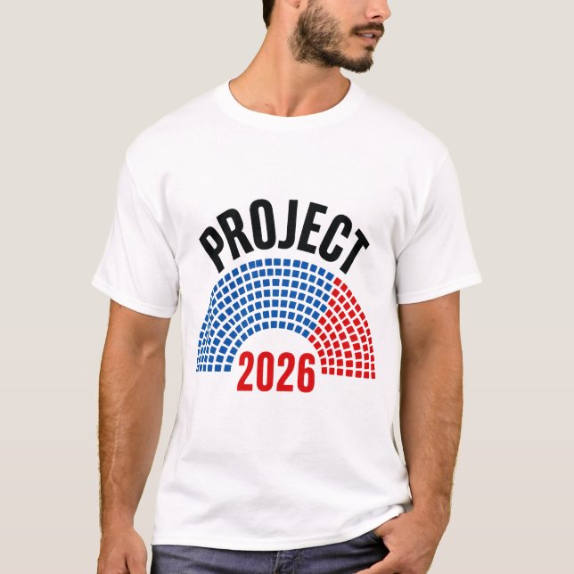 T-shirt Projet 2026- Vote élection 2026  (Devant)