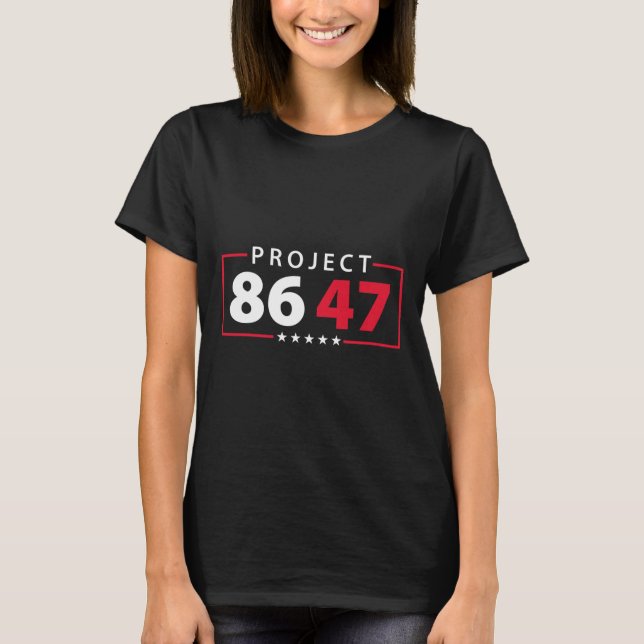 T-shirt Projet 8647 Résiste au subtil Foxtrot Delta Tango  (Devant)