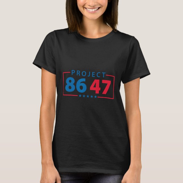T-shirt Projet 8647 Résiste au subtil Foxtrot Delta Tango  (Devant)