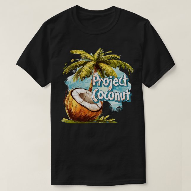T-shirt Projet Coconut (Design devant)
