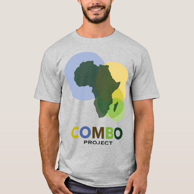 T-shirt Projet COMBO : Connecter l'Afrique par la collabor (Devant)