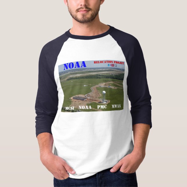 T-shirt PROJET de RELOCALISATION de TEMPS de NOAA -… - (Devant)