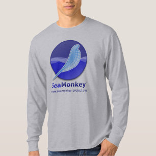 T-shirt Projet de SeaMonkey - logo vertical