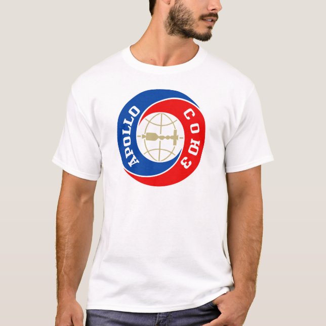 T-shirt Projet d'essai d'Apollo-Soyuz (Devant)