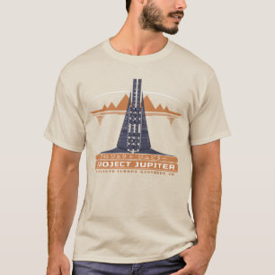T-shirt Projet Futurisme Rétro Jupiter