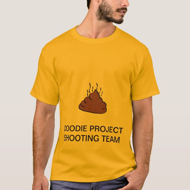 T-SHIRT PROJET JERSEY DE DOODIE (Devant)