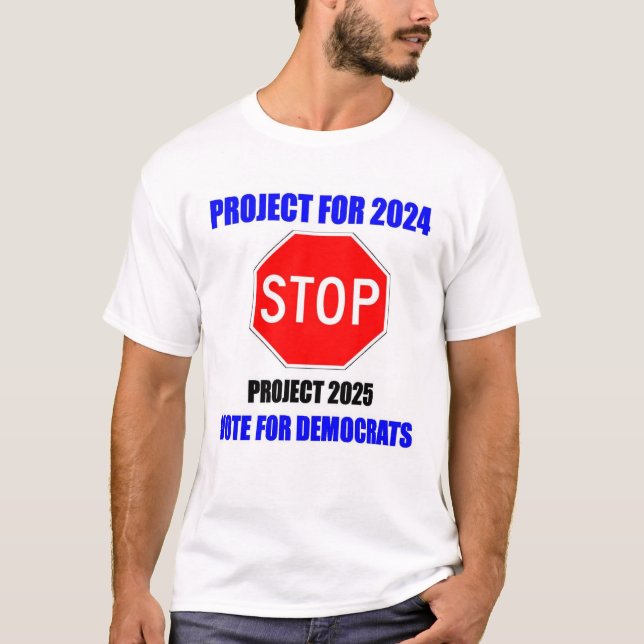 T-shirt Projet pour 2024 (Devant)