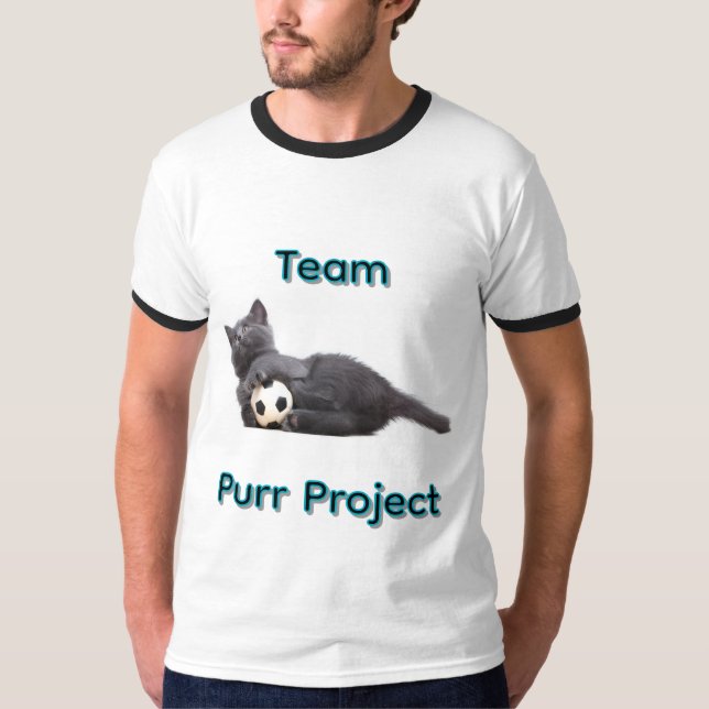 T-shirt Projet Purr d'équipe (Devant)