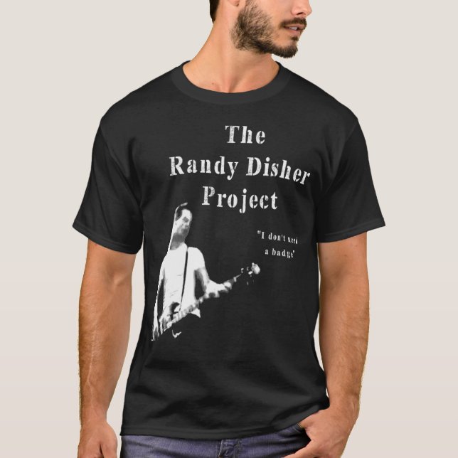 T-shirt Projet Randy Disher (1) (Devant)