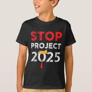 T-shirt Projet Trump 2025 : un cadeau amusant contre Trump
