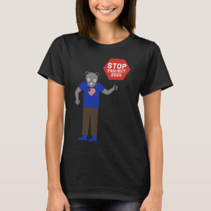 T-shirt Projet "vermin" Stop Activist Project 2025.