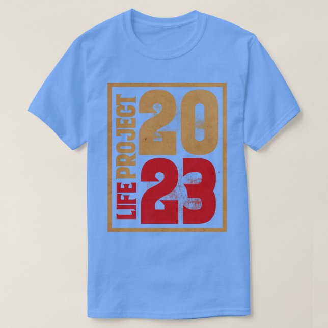 T-shirt Projet vie 2023 (Design devant)