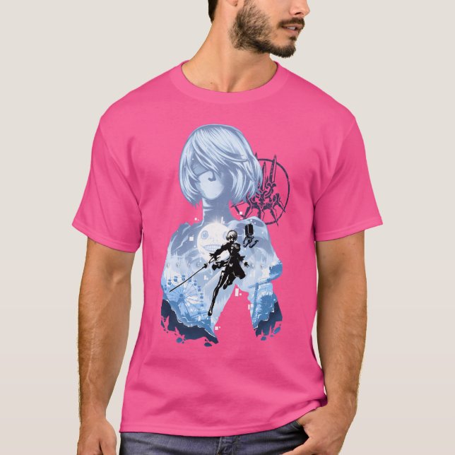 T-shirt Projet Yorha No 2 B - Nier Automata (Devant)