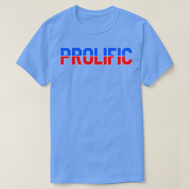 T-shirt Prolifique (Design devant)
