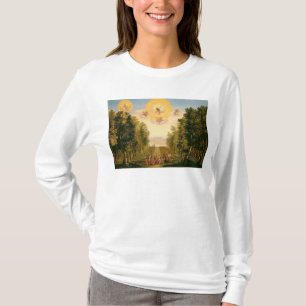 T-shirt Prologue : L'île délicieuse de région boisée