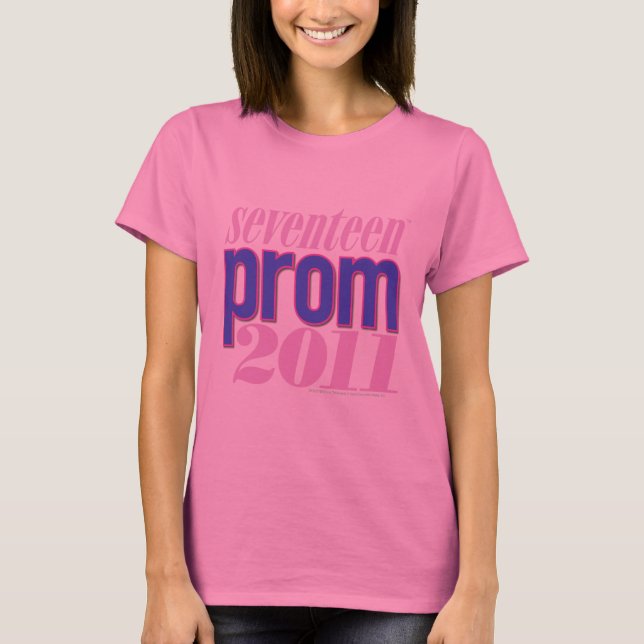 T-shirt Prom 2011 - Violet (Devant)