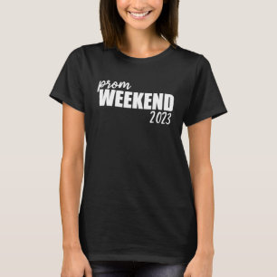 T-shirt Prom Weekend 2023 Lycée jumelés amis