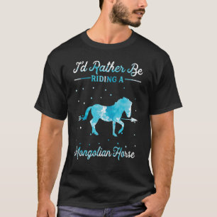 T-shirt Promenade À Cheval Je Préférerais Faire Un Tour D'