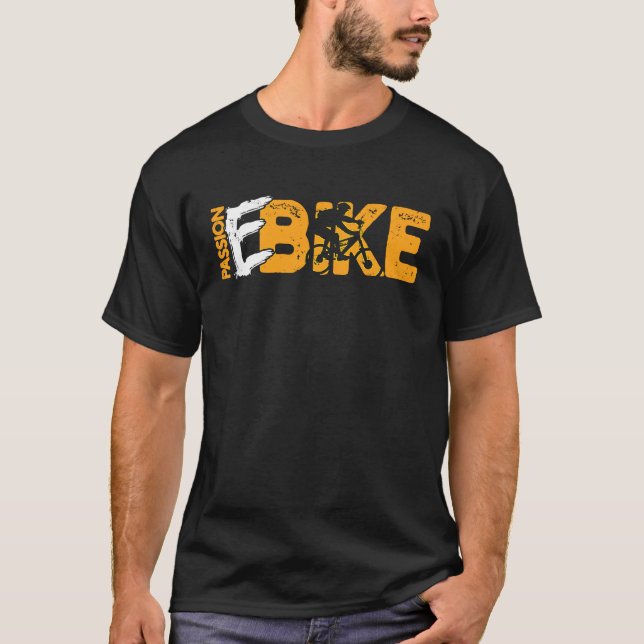 T-shirt Promenade à vélo à vélo à Passion Ebike (Devant)