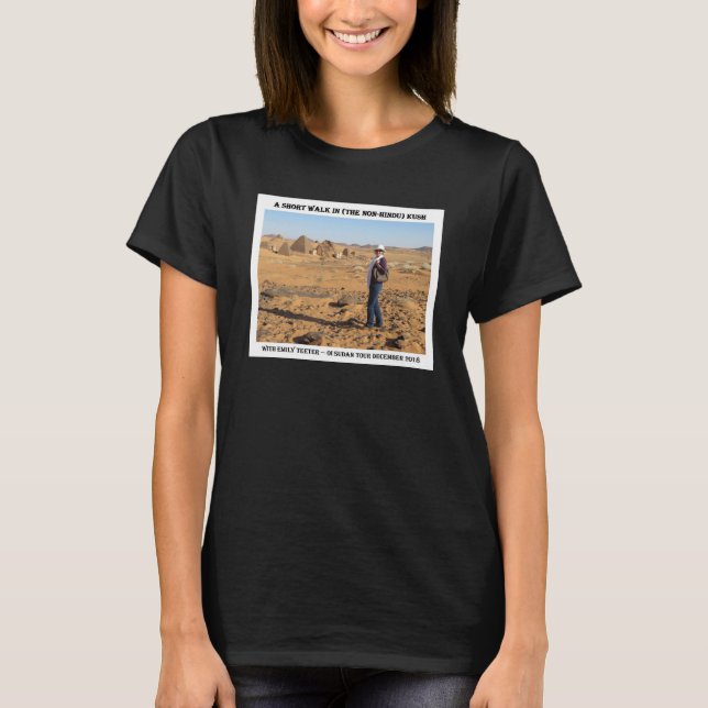 T-shirt Promenade courte avec Emily Teeter (Devant)