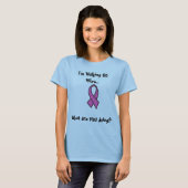 T-shirt Promenade de cancer du sein (Devant entier)