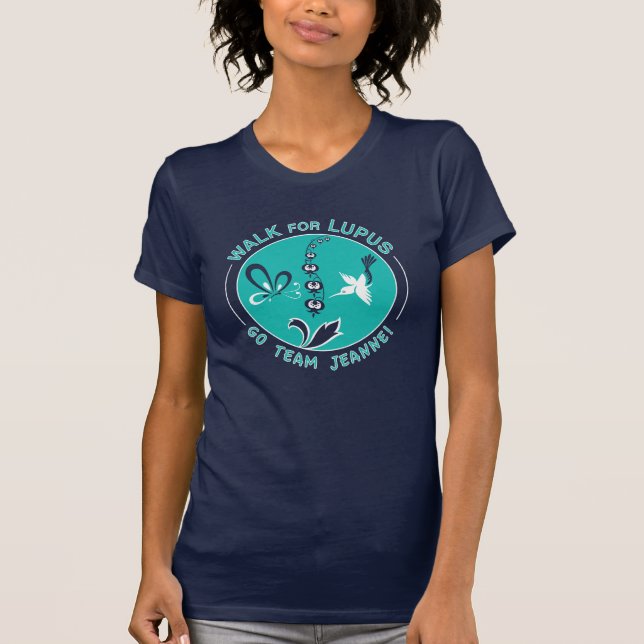 T-shirt Promenade de lupus "de Jeanne d'équipe" (Devant)
