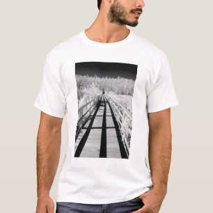 T-shirt Promenade du Corkscrew Swamp Sanctuary, Floride,