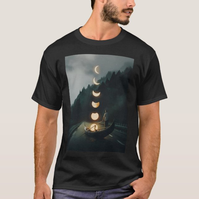 T-shirt Promenade lunaire (Devant)