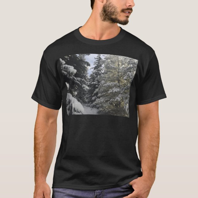 T-shirt Promenades d'hiver (Devant)