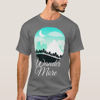 T-shirt Promenez-vous plus Randonneurs Nature à l'extérieu