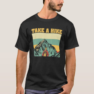 T-shirt Promenez-Vous Pour Randonner Vintage Randonnées Fe