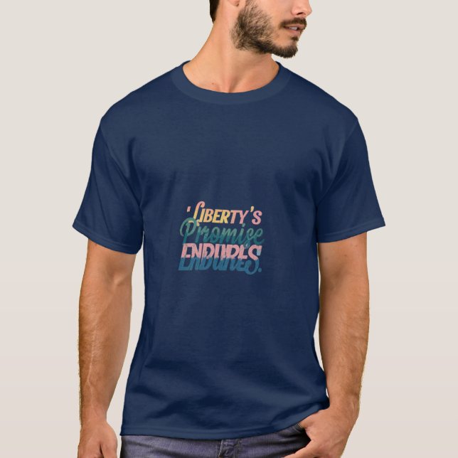 T-shirt Promesse de liberté (Devant)