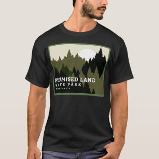 T-shirt Promesse Land State Park Pennsylvania Forest Sunri