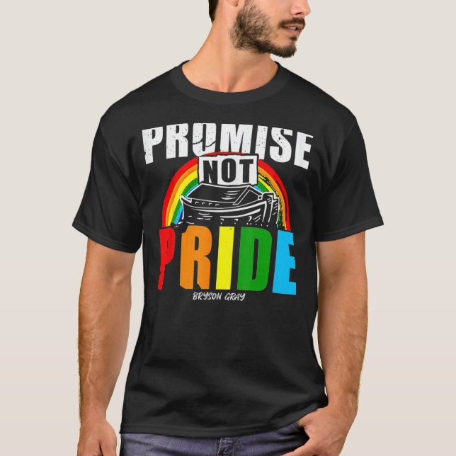 T-shirt Promesse non fière Bryson Grey 1 (Devant)