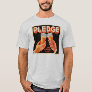 T-shirt Promesse Vintage Étiquette - Lake County Fruit