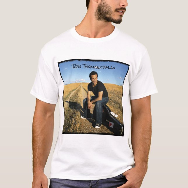 T-shirt Promo de Web de Ron Thomas (Devant)