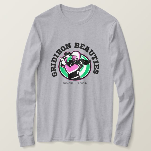 T-shirt Promo du logo de Gridiron Beauties '24 (Design devant)