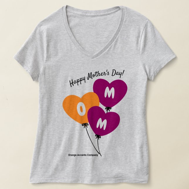 T-shirt Promo Happy Mother's Day Company Social Connect (Poser)