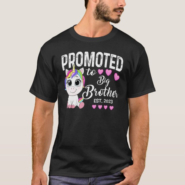 T-shirt Promoté À Big Brother Est 2023 Baby Cute Unicorn (Devant)