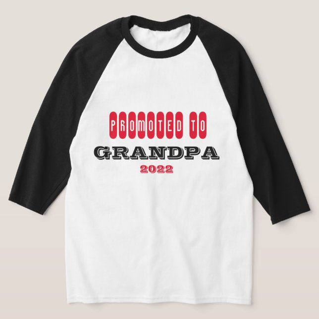 T-shirt Promoté à GRANDAD - maillot de sport personnalisab (Poser)