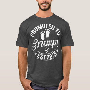 T-shirt Promoté À Grumpy 2023 Faire-part de grossesse Gru
