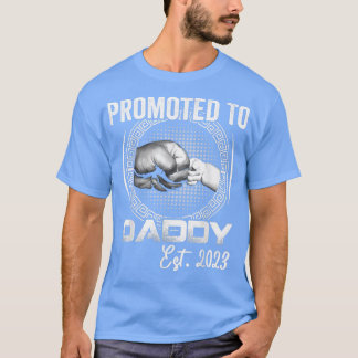 T-shirt Promoted to Soon Est 2023 Funny Pregnancy Announce