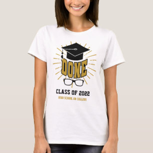 T-shirt Promotion 2022 Diplômé Personnalisé Diplôme