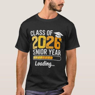 T-shirt Promotion 2026 Dernière Année Chargement Senior 20