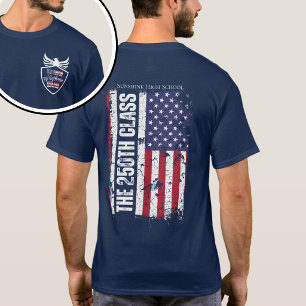 T-shirt Promotion 2026 Diplômé du 250e Anniversaire Vintag