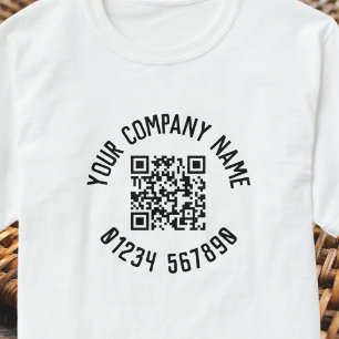 T-shirt Promotion commerciale avec code QR