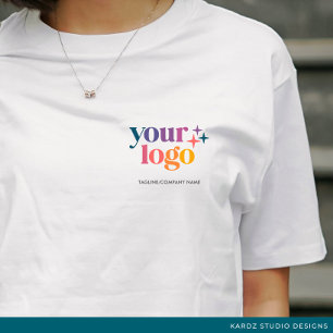 T-shirt promotionnel du logo commercial personnali