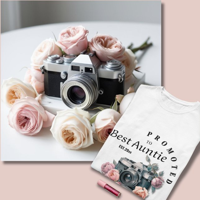 T-shirt Promu à Best AUNTIE Est. 20xx (Créateur téléchargé)