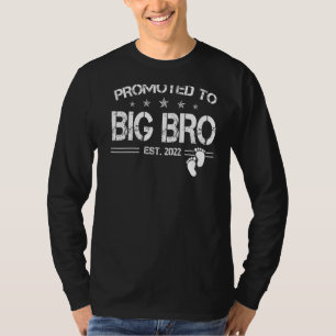 T-shirt Promu À Big Bro 2022 Pour Nouveau Frère Premier Ti